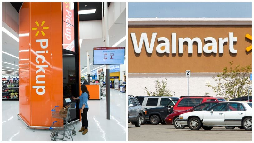 The Walmart Supercenter at 2900 Towne Blvd. in Middletown will be the first store in Ohio to debut the company’s new Pickup Tower technology, which functions like a high-tech vending machine and can fulfill a customer’s online order in less than one minute. CONTRIBUTED