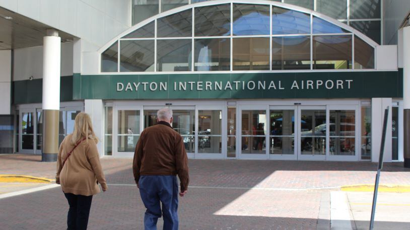 High winds in the Midwest on Tuesday, Jan. 10, 2017, forced the cancellation or delay of several flights to Dayton from O’Hare and to O’Hare from Dayton.