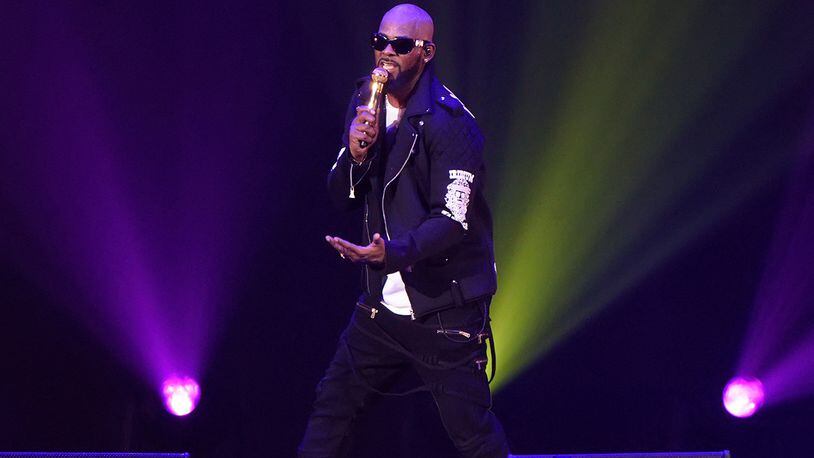 2016: R. Kelly performs during The Buffet Tour at Allstate Arena (Photo by Daniel Boczarski/Getty Images)