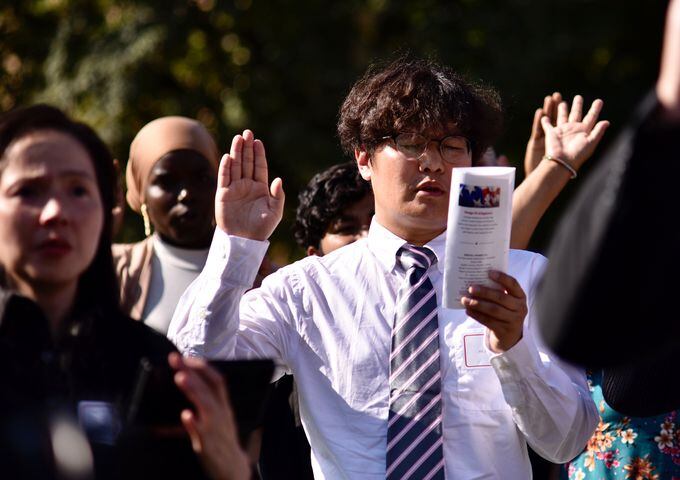 PHOTOS: Nearly 400 people have become naturalized citizens at Miami Hamilton