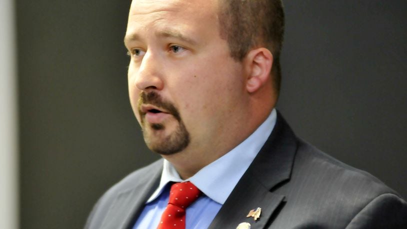Ohio Rep. Wes Retherford is seeking his fourth, and final term before term limits set in, for the 51st Ohio House District seat in Columbus. MICHAEL D. PITMAN/FILE
