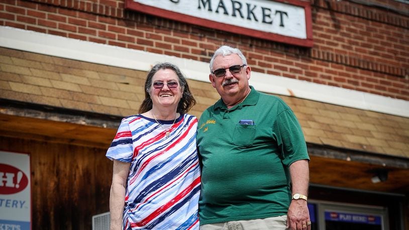 Bob and Donna Manning are retiring and selling D’s Market on Sutphin Street in Middletown after 30 years in business. NICK GRAHAM/STAFF