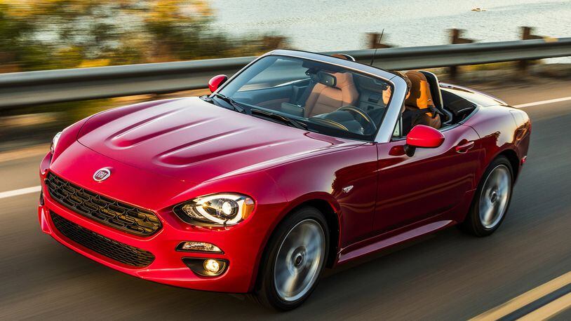The all-new 2017 Fiat 124 Spider revives the storied nameplate, bringing its classic Italian styling and performance to a new generation and paying homage to the original 124 Spider 50 years after its introduction. Photo by Fiat
