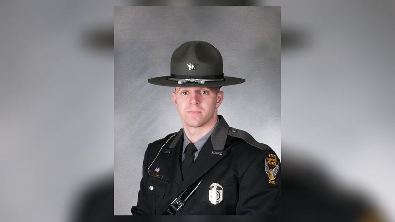 Trooper Tyler S. Ross of the Hamilton post has been named the Ohio State Highway Patrol's trooper of the year, the second time someone from the Hamilton post has won that honor. PROVIDED