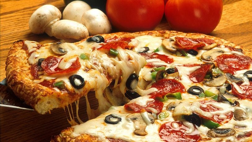 Stock photo of pizza.