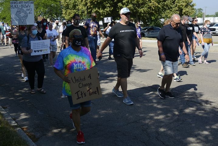 PHOTOS: Middletown community, leaders marches for change