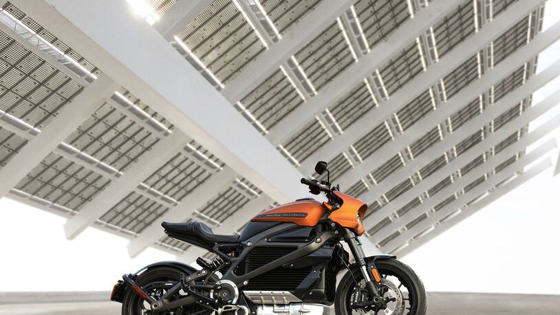 Harley-Davidson revealed its LiveWire electric motorcycle at the 2019 Consumer Electronics Show. (Photo: Harley-Davidson)