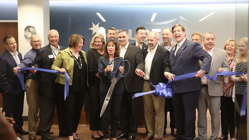 Pilot Chemical Company held a ceremonial ribbon-cutting Thursday, June 27, 2019, at its new headquarters at 9075 Centre Pointe Drive in West Chester Twp. CONTRIBUTED