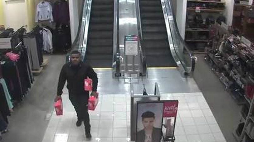 Police say this man used stolen credit card information on Oct. 28 at a Kohl’s in Fairfield. CONTRIBUTED
