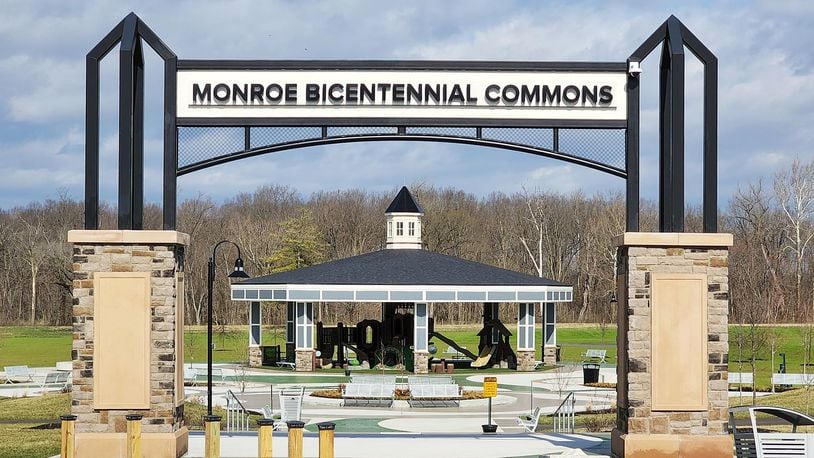 Gary Morton, public works director for the city of Monroe, said drainage issues at Monroe Bicentennial Commons need to be addressed before Phase 2 can start. On Tuesday, City Council tabled voting on whether to spend $192,000 on a water study. NICK GRAHAM/STAFF