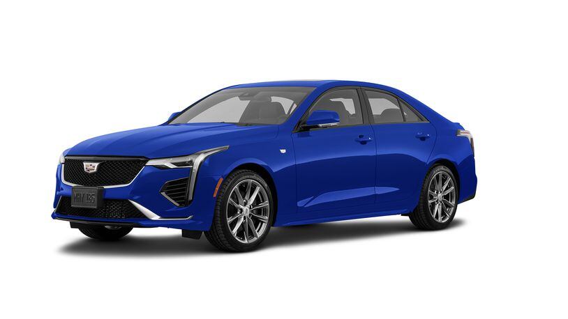 2021 Cadillac CT4 V-Series. CONTRIBUTED