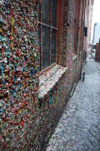 Iconic Gum Wall Is Stuck In Seattle