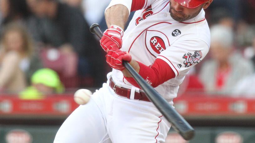 Reds against the Cubs on Tuesday, May 14, 2019, at Great American Ball Park in Cincinnati.