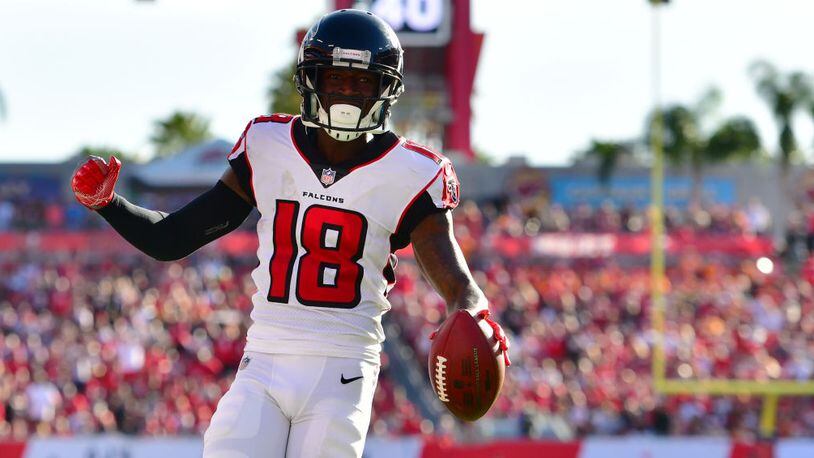 Calvin Ridley of the Atlanta Falcons. (Photo: Julio Aguilar/Getty Images)