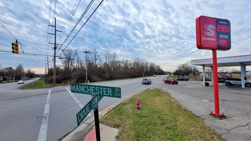 After earlier denying a rezoning request that would allow a gas station to be built on the southwest corner of Manchester Road and Dixie Highway, across the street from Speedway, Middletown City Council approved the request 4-1. NICK GRAHAM/STAFF