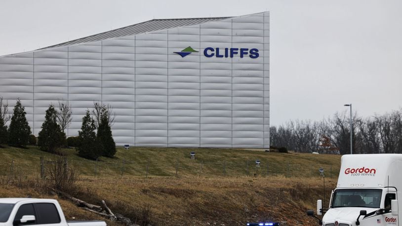 The Cleveland-Cliffs Research Center in Middletown is visible from Interstate 75. The Cleveland-based steelmaker released mixed financial results from 2023, including the fourth quarter. NICK GRAHAM/STAFF