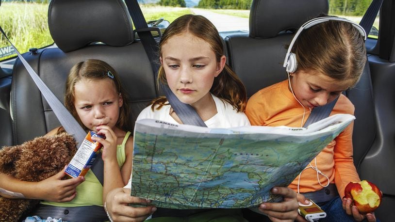 For a successful driving vacation, pack stuff for kids to do. Prevent or delay the are we there yets with movies, puzzles, books and music for children. Metro News Service photo