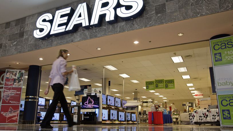 Sears stores like this location in the Mall at Fairfield Commons now offer online ordering stations for Sears merchandise as a reaction to market forces.
