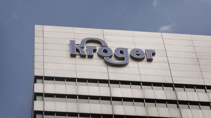 The Kroger Co. corporate headquarters in downtown Cincinnati, Ohio. Kroger is one of the nation's largest grocery retailers.