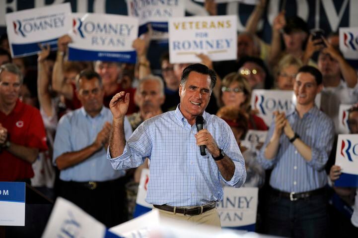 Mitt Romney visits Cincinnati