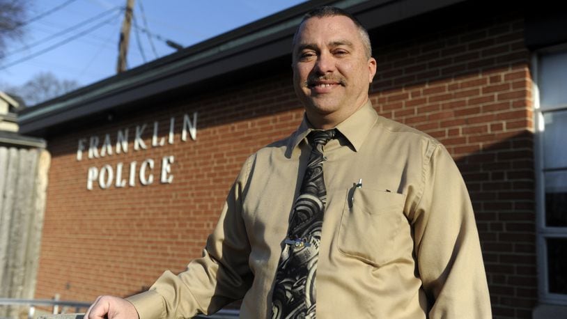 Franklin police Chief Russell Whitman stepped down as the city's top cop on Tuesday, Feb. 2, 2021 to retire. Whitman spent his entire 34-year law enforcement career with the Franklin Division of Police. FILE PHOTO
