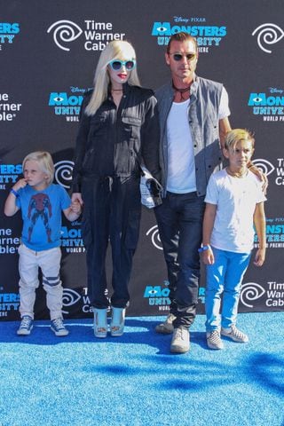 Gwen Stefani and Gavin Rossdale's children Zuma Nesta Rock and Kingston James McGregor