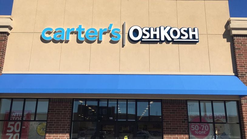 Carter’s|OSHKOSK opened April 9, 2019, at 3385 Princeton Road, Fairfield Twp., next to Five Below in Bridgewater Falls Lifestyle Shopping Center.