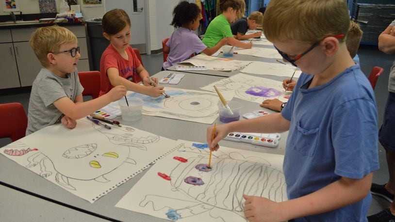 Kids, ages 5 to 18, will learn new art techniques and explore media in fun ways at the Fitton Center s summer day camps. CONTRIBUTED