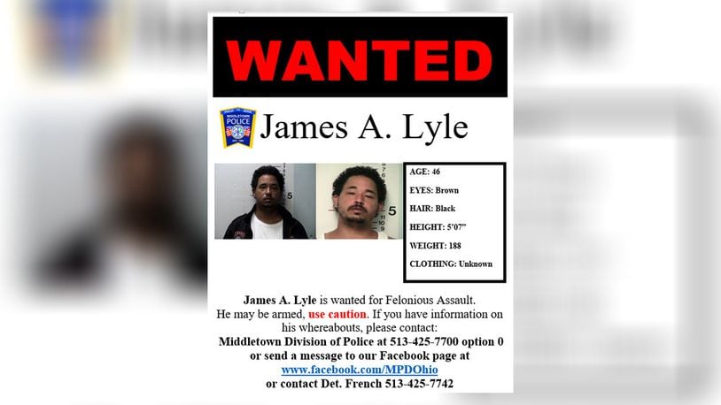 James Lyle wanted poster.