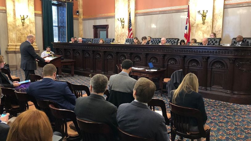 The Ohio Senate Education Committee on Wednesday approved changes to graduation rules for the Classes of 2019 and 2020. The bill moves on to the full Senate and House. JEREMY P. KELLEY/STAFF