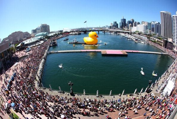 Opening day of the Sydney Festival January 5, 2013 in Sydney, Australia