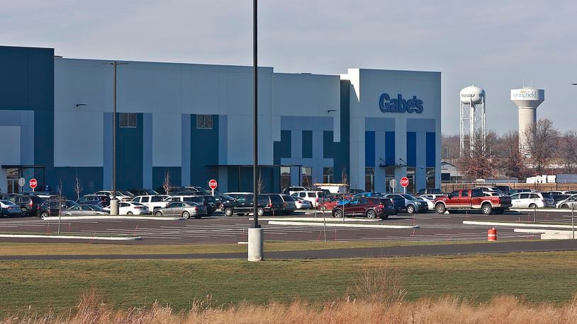 The Gabe's distribution center in the Prime Ohio II Industrial Park. BILL LACKEY/STAFF