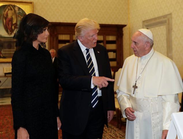 Photos: Trumps meet Pope Francis at Vatican