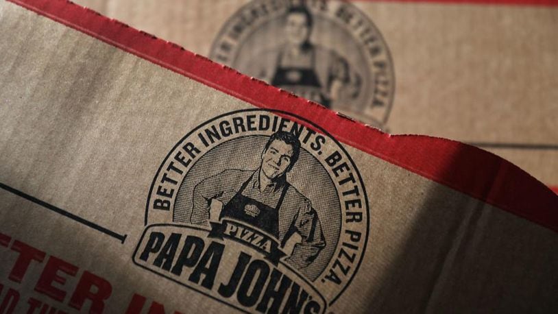 The founder of Papa John's pizza, John Schnatter, apologized Wednesday for using a racial slur during a conference call in May.