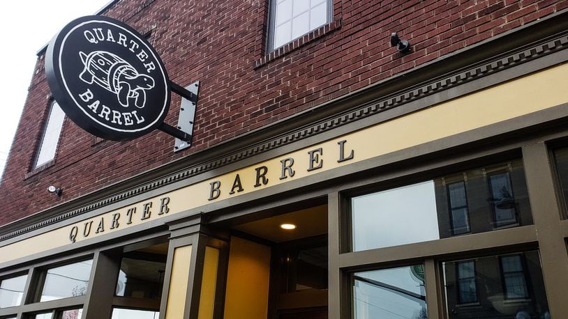 Dozens of companies have expressed interest in the building at 103 Main Street, formerly occupied by Quarter Barrel Brewery + Pub. Interested businesses must submit proposals for occupying the building by the end of business Friday, and several finalists will be chosen next week. NICK GRAHAM/STAFF