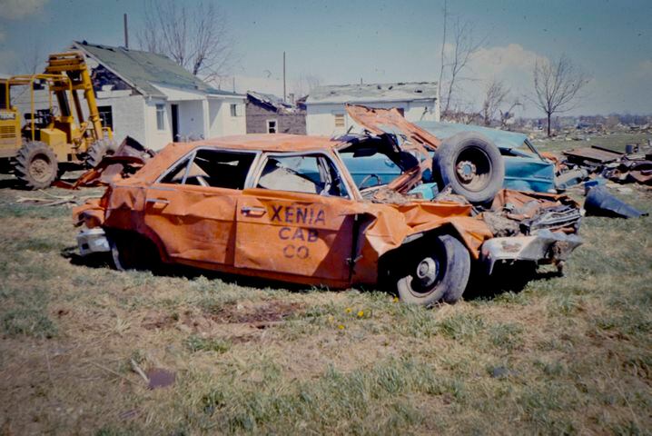 1974 Xenia tornado aftermath