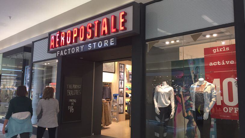 Aeropostale is reopened at the Dayton Mall. CONTRIBUTED