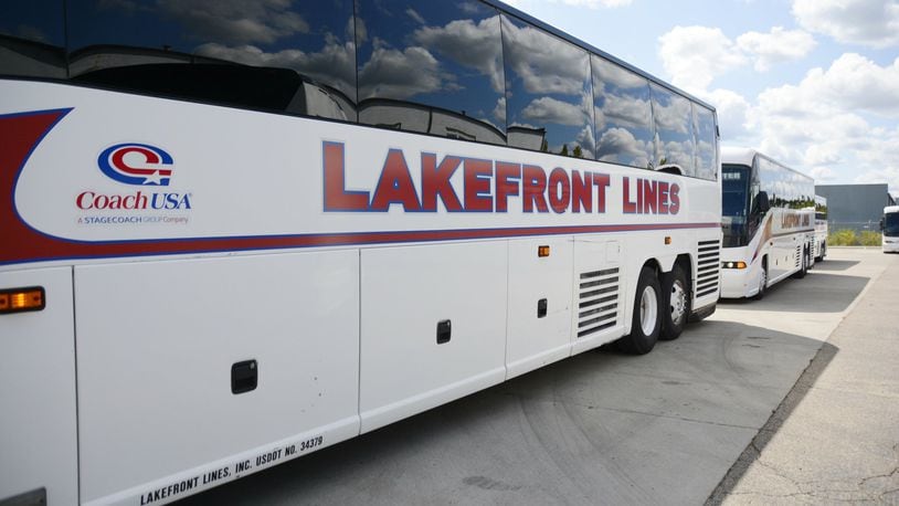 Lakefront Lines, a subsidiary of CoachUSA, is hiring full time drivers for its Megabus routes as well as part-time drivers for other routes. MICHAEL D. PITMAN/STAFF