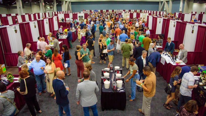 The Cincinnati International Wine Festival is today through Sunday at the Duke Energy Convention Center, 525 Elm St., in downtown Cincinnati. This is for people age 21 and older. Collectors tastings are $45 per person and grand tastings are $95 per person with tickets available online at winefestival.com. Admission includes wine samples, a keepsake Riedel wine glass, food samplings and access to wine industry experts from around the world. CONTRIBUTED/CIWF
