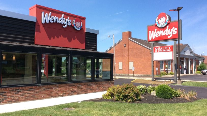 Area Wendy’s will offer a free Daves Single with any other purchase through the end of September. MARK FISHER/STAFF