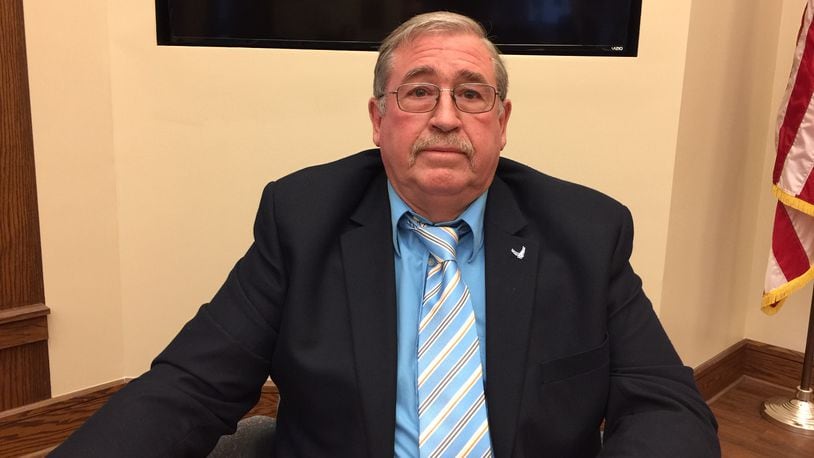 Monroe Councilman Tom Callahan said he's against adding "grass clippings" to an ordinance because "we have too much government." The first reading passed 4-2 Tuesday night and will be voted on June 8. FILE PHOTO