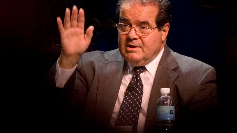 U.S. Supreme Court Associate Justice Antonin Scalia earned criticism for his comment that black students may do better at less demanding colleges. (AP Photo/Chris Greenberg)
