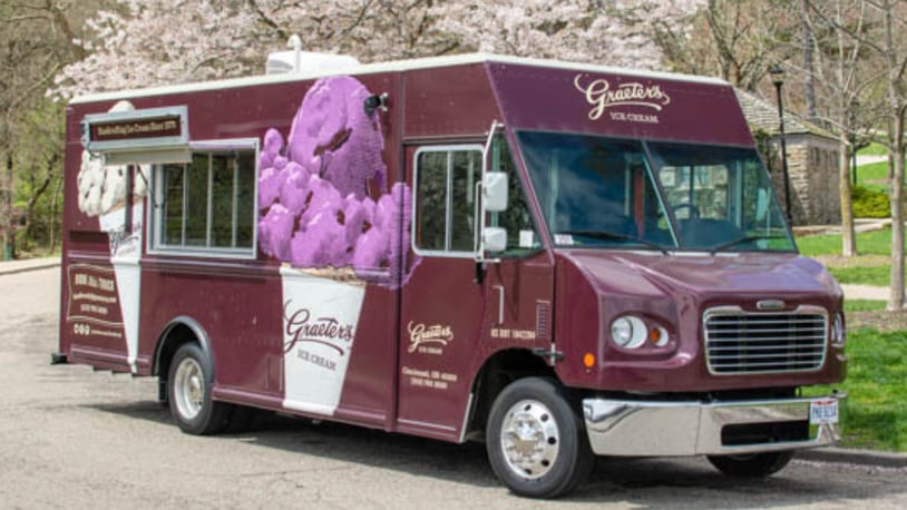 Graeter’s Ice Cream is celebrating the Cincinnati Bengals by loading up its ice cream truck and heading to Buffalo for this weekend’s playoff game. CONTRIBUTED