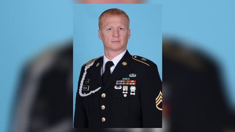 Staff Sgt. Jeremiah W. Johnson, 39, formerly of Springboro, and three other U.S. soldiers were killed Oct. 4 during an attack in the West African nation of Niger, according to the Defense Department. U.S. ARMY PHOTO