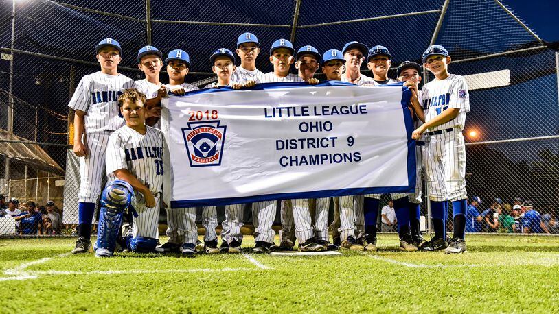 West Side Little League advances to the state tournament with a 15-0 win over Hamilton-Fairfield All-Stars in the Little League District 9 final Thursday, July 12, 2018, at the West Side Little League complex in Hamilton. NICK GRAHAM/STAFF