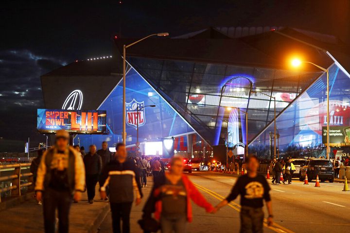 Photos: Scenes ahead of Super Bowl 53 in Atlanta