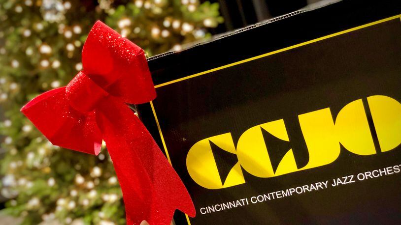 Provided/Suggested caption: The Cincinnati Contemporary Jazz Orchestra, featuring jazz vocalist Mandy Gaines, will perform “A Swingin’ Christmas” at the Fitton Center on Fri., Dec. 10 at 7:30 p.m. (Pictured: A photo from last year’s virtual “A Swinging Christmas” at the Fitton Center.)
