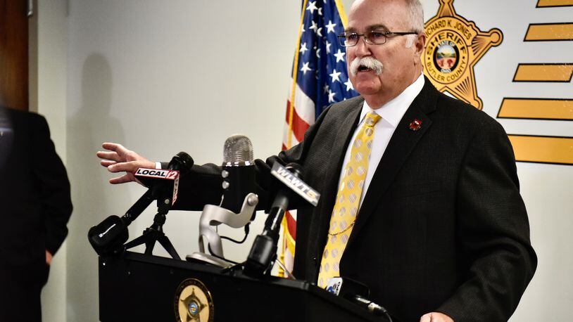 Buter County Sheriff Richard Jones said he will not help enforce the Ohio Governor’s orders Tuesday for mandatory mask wearing in the county in battling the coronavirus. “We are not the mask police,” said Jones Tuesday, who added he will not require his deputies to enforce Governor Mike DeWine’s orders.(File Photo/Journal-News)