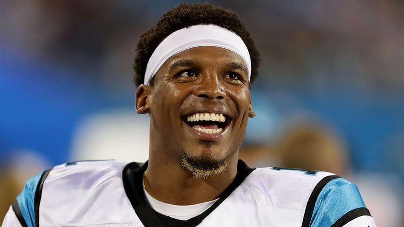 CHARLOTTE, NC - AUGUST 31:  Cam Newton (Photo by Streeter Lecka/Getty Images)