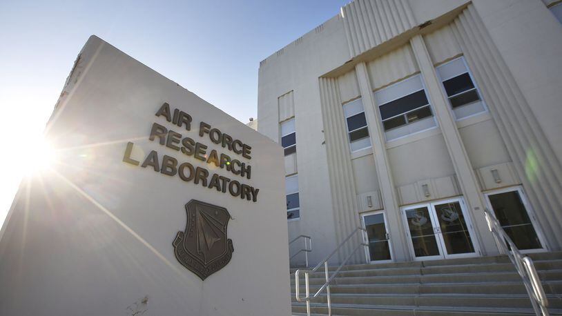 Air Force Research Laboratory headquarters at Wright-Patterson Air Force Base. The AFRL has a workforce of more than 10,000 worldwide, with 60 percent based here. TY GREENLEES / STAFF